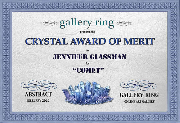 CRYSTAL AWARD OF MERIT-CERTIFICATE-JG